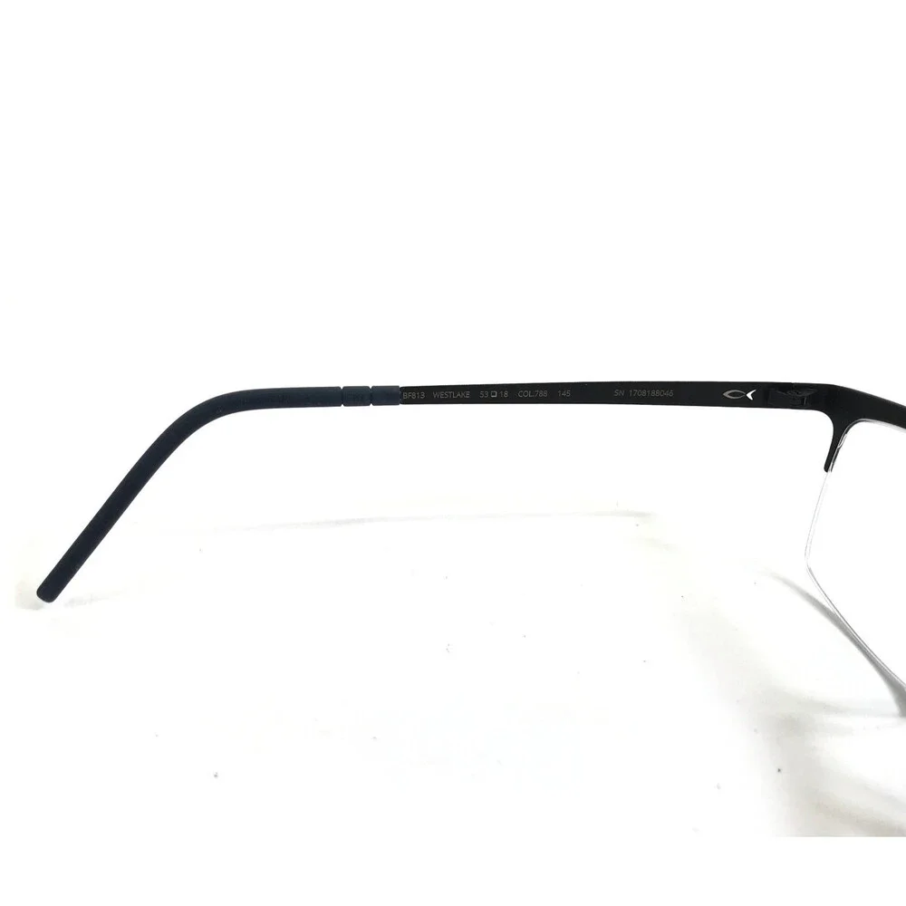 Blackfin Eyeglasses Frames BF813 WESTLAKE COL.788 Matte Black Gray 53-18-145